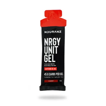 Nrgy Unit Gel 45 s kofeinem - Příchuť - Káva - Třešeň 130mg