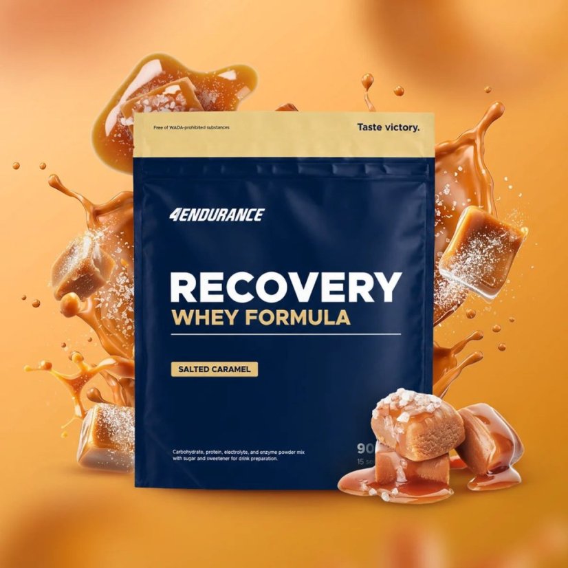 4Endurance Recovery Whey Formula – regeneračný nápoj, 900 g - Příchuť: Mléčná čokoláda
