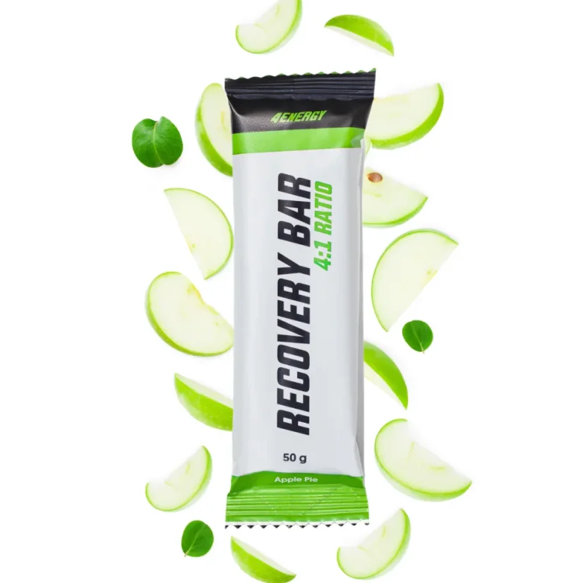Recovery Bar Box – regenerační tyčinka 12 × 50 g - Příchuť: Jablečný koláč