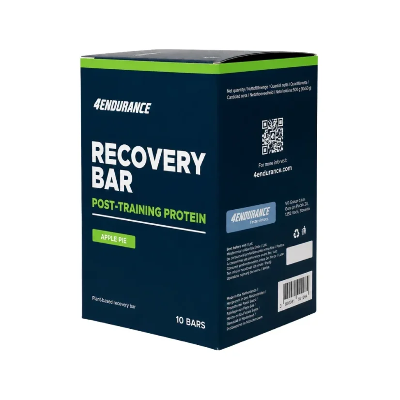 Recovery Bar Box – regenerační tyčinka 10 × 50 g - Příchuť: Čokoláda - karamel