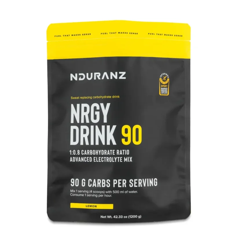 Iontový nápoj Nrgy Drink 90 - Příchuť: Citron 1200g