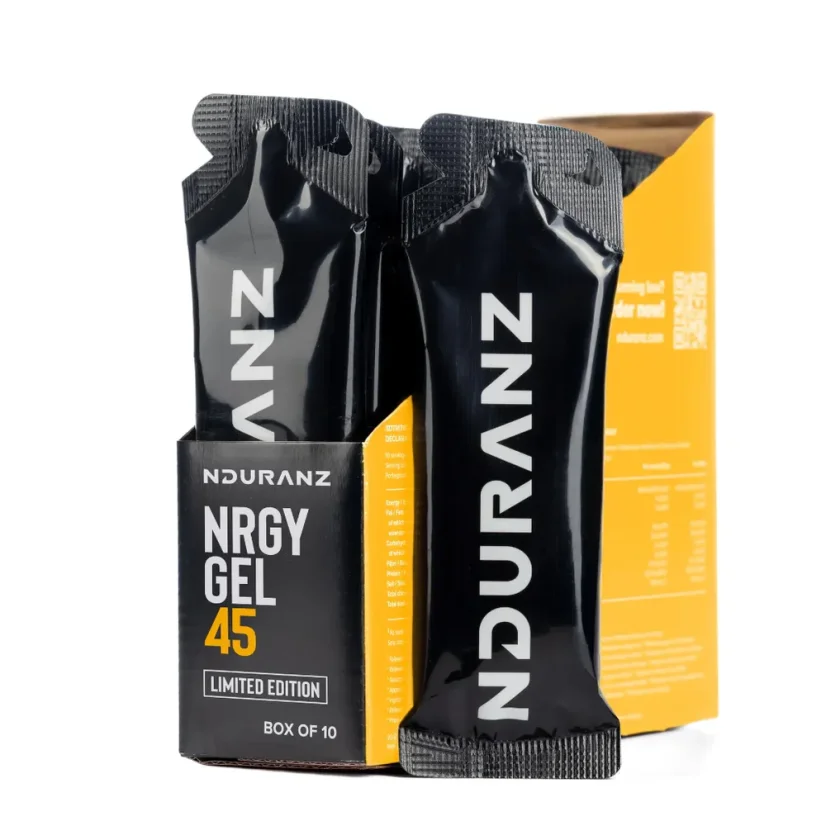 Energetický gel Nrgy Unit Gel 10x75g - Příchuť: Banán-karamel