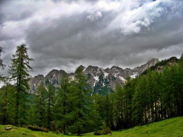 Vršič – horské sedlo ve Slovinsku