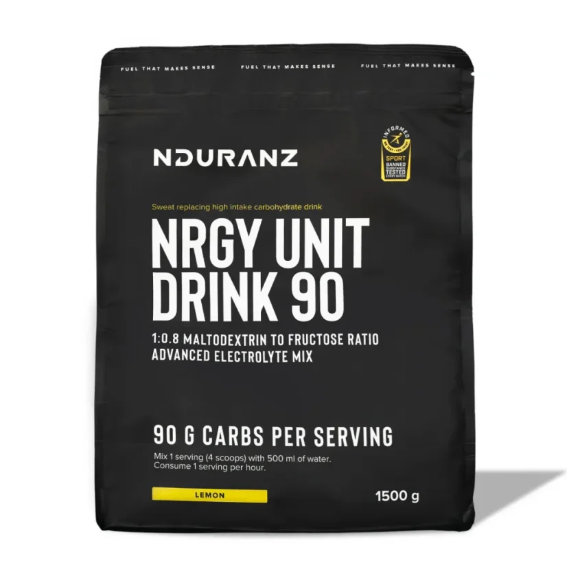 Iontový nápoj Nrgy Unit Drink 90 - Příchuť: Citron