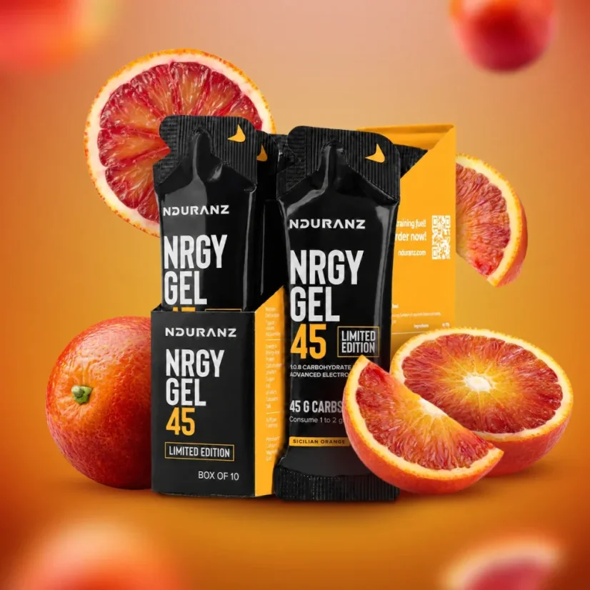 Energetický gel Nrgy Unit Gel 10x75g - Příchuť: Sicilský pomeranč