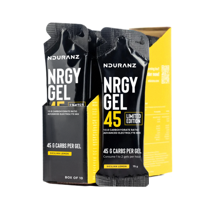 Energetický gel Nrgy Unit Gel 10x75g - Příchuť: Sicilský citron