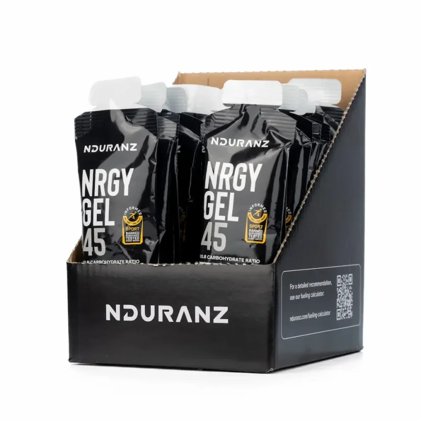 Energetický gel Nrgy Unit Gel 45 16x75g bez elektrolytů - Příchuť: Bez příchutě