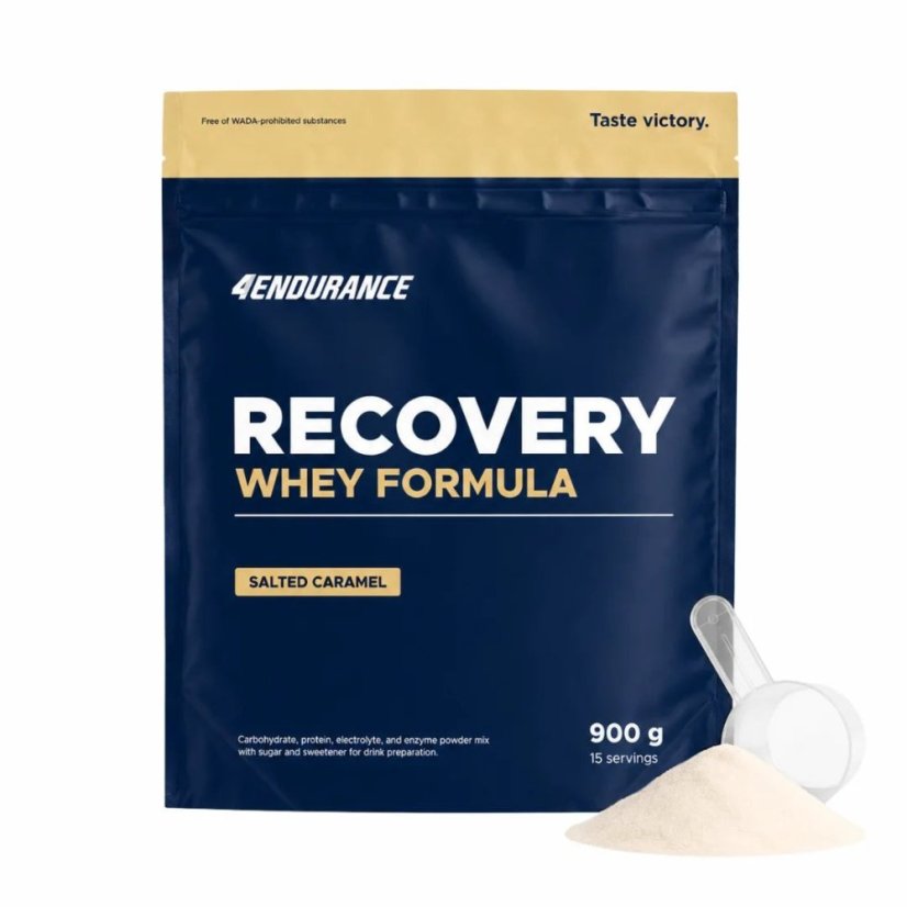 4Endurance Recovery Whey Formula – regeneračný nápoj, 900 g - Příchuť: Mléčná čokoláda
