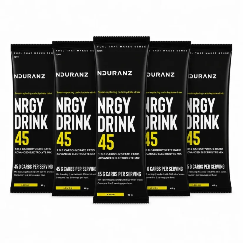 NDURANZ NRGY DRINK 45-balení 5x48g - Příchuť: Citron