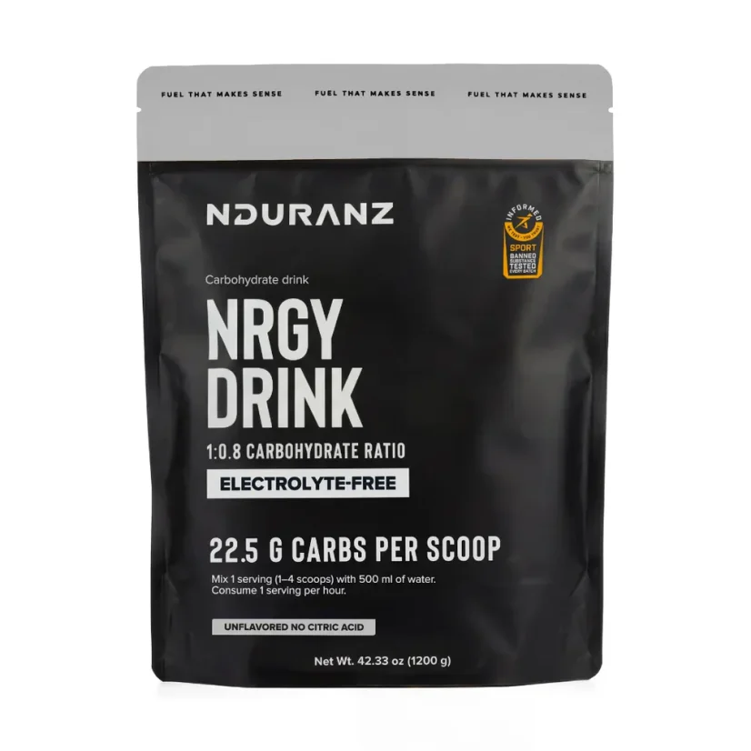 Nrgy Drink bez elektrolytů  1200g - Příchuť: Bez příchutě