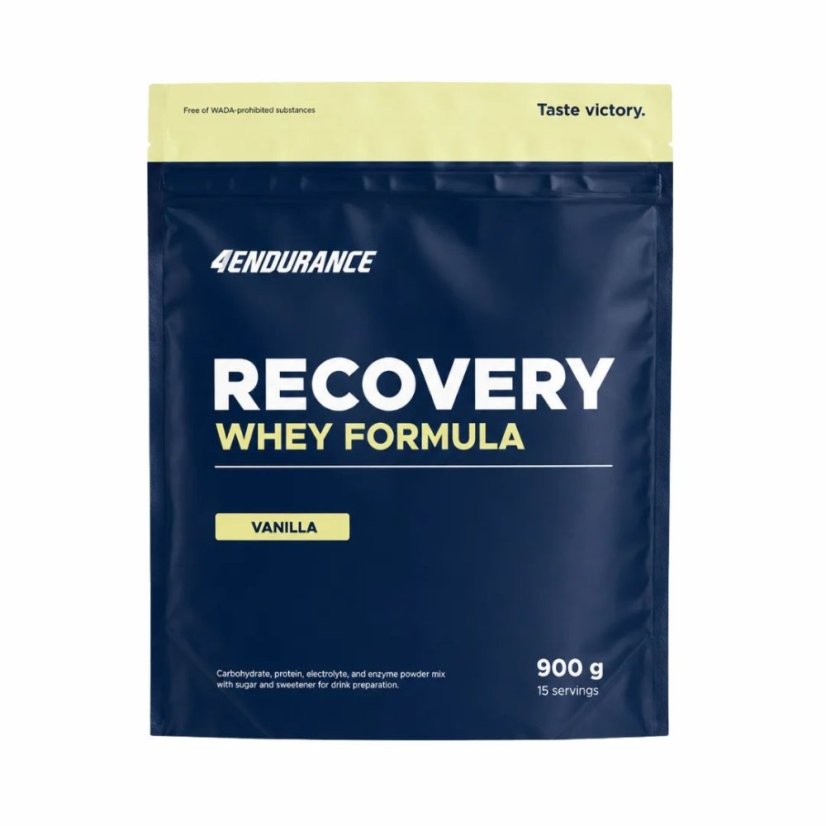 4Endurance Recovery Whey Formula – regeneračný nápoj, 900 g - Příchuť: Mléčná čokoláda
