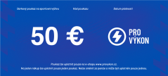 Dárkový poukaz Pro Výkon v hodnotě 50 €