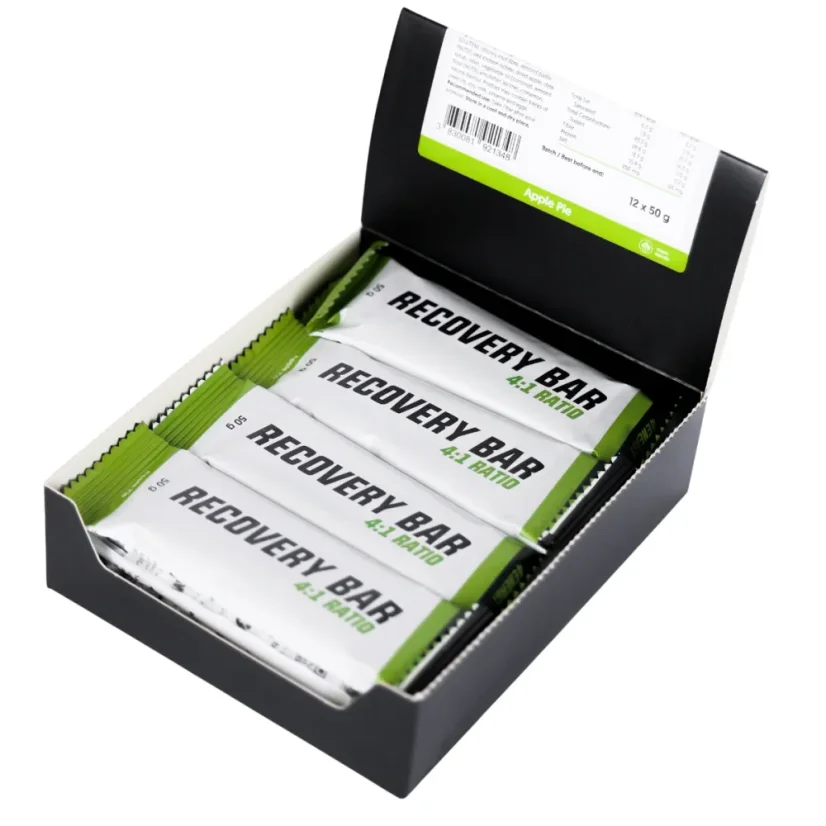Recovery Bar Box – regenerační tyčinka 12 × 50 g - Příchuť: Jablečný koláč