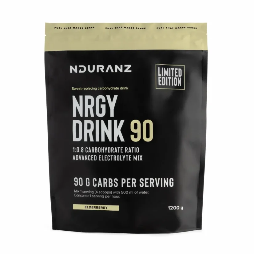 Iontový nápoj Nrgy Unit Drink 90 - Příchuť: Bezinka 1200g