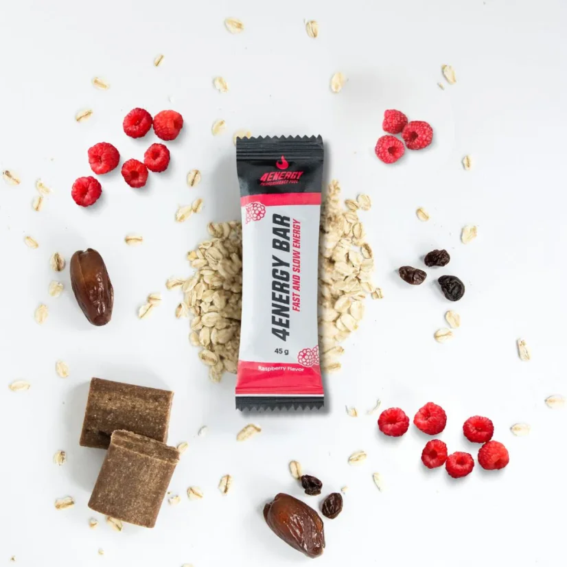 4Energy Bar – energetická tyčinka 45g - Příchuť: Brusinka
