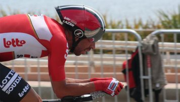 Thomas De Gendt v závodě
