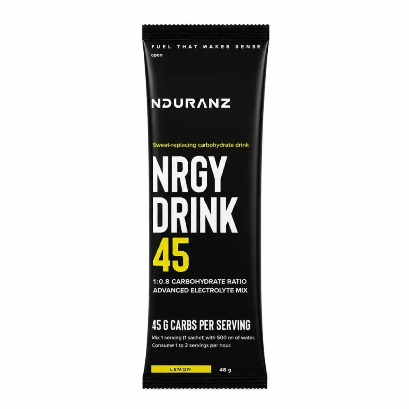 NDURANZ NRGY DRINK 45-balení 5x48g - Příchuť: Citron