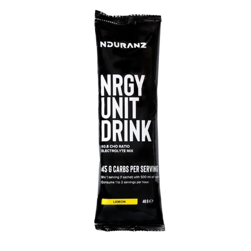 NRGY UNIT DRINK - sáček s jednou porcí 48g - Příchuť: Citron