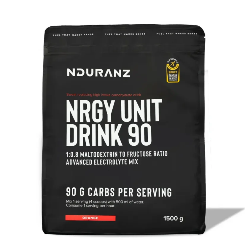 Iontový nápoj Nrgy Unit Drink 90 - Příchuť: Citron