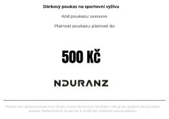 Dárkový poukaz v hodnotě 500 Kč