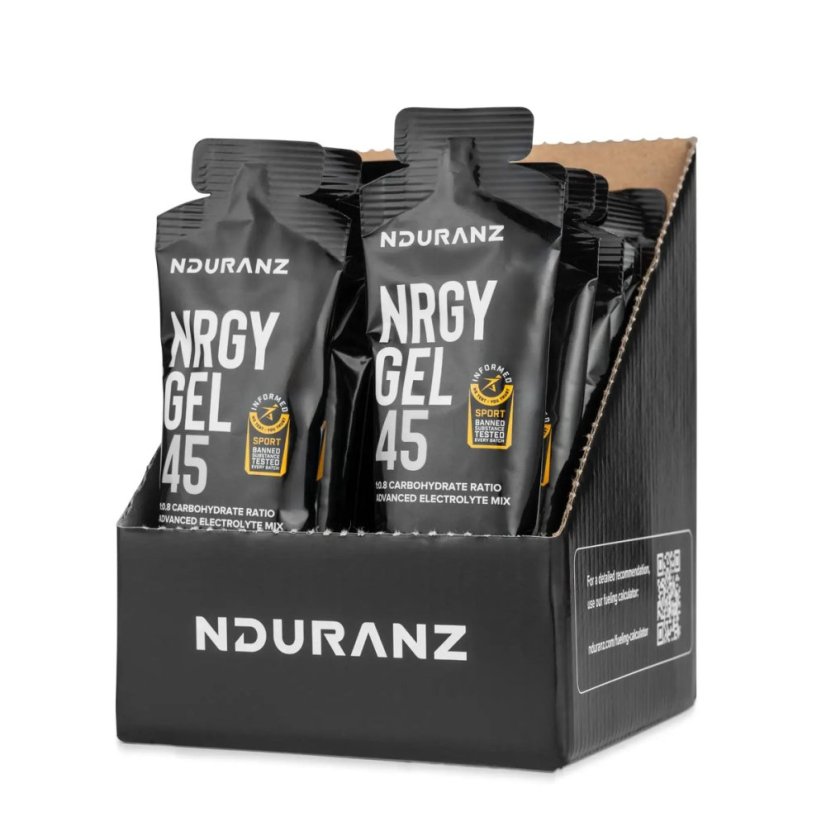 Energetický gel Nrgy Unit Gel 16x75g - Příchuť: Bez příchutě