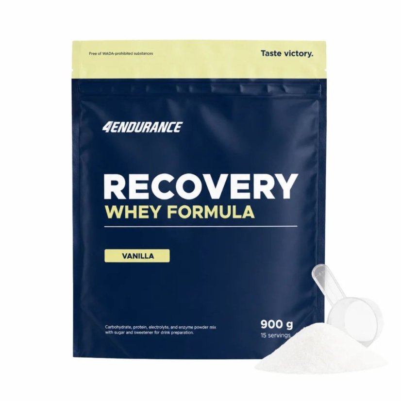 4Endurance Recovery Whey Formula – regeneračný nápoj, 900 g - Příchuť: Mléčná čokoláda
