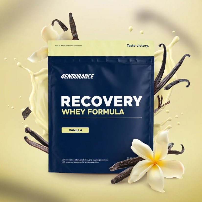 4Endurance Recovery Whey Formula – regeneračný nápoj, 900 g - Příchuť: Mléčná čokoláda